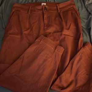 Maroon Trousers